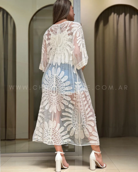 Kimono Aruba Beige - comprar online