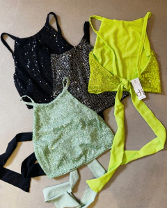 Top lentejuelas Ch - comprar online