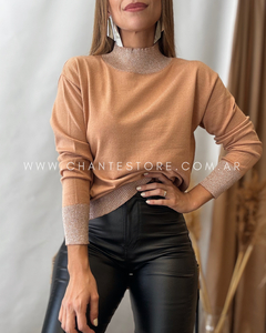 Sweater Shine beige - comprar online