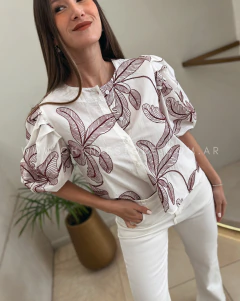 Camisa importada Tropico Blanca en internet