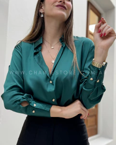 Camisa importada New Atenas verde en internet