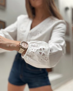 Camisa Importada Aynu white - Chanté Store