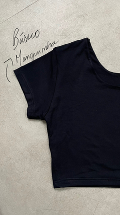 Cropped Basico Manguinha - comprar online