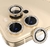 Pack de Protectores de camara STRASS GOLD