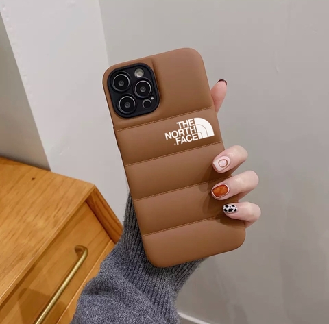 North Face Case Marron