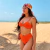 Biquíni caribe top nó calcinha hot pants fio duplo argola na internet