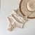 Calcinha biquíni Hot pants fio duplo off white - Sunsea