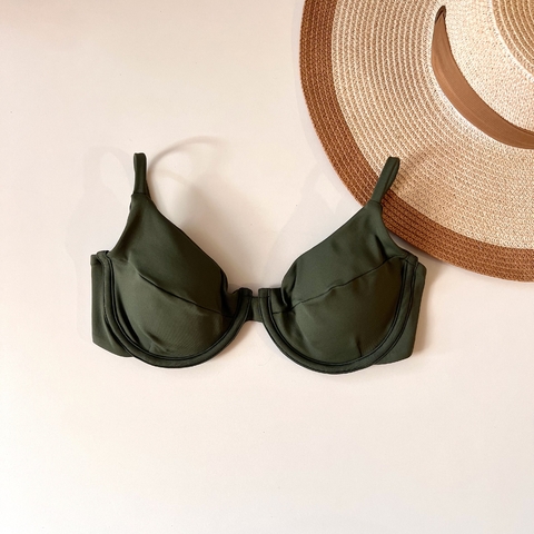 Top aro verde militar - comprar online