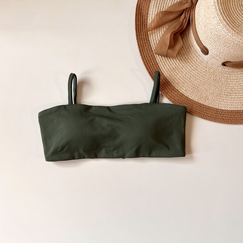Top faixa verde militar - comprar online
