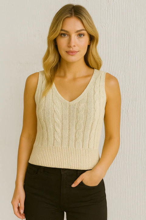 MUSCULOSA TEJIDA HILO AIXA