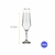 Taça Champagne SM Buffet 186ml Personalizada (arte na cor preta) - Dhonnart Personalizações 