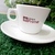 Xícara Capuccino 200ml com Pires Personalizada (arte 1 ou 2 cores) - comprar online