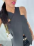 Blusa Transpassada | Preta - comprar online