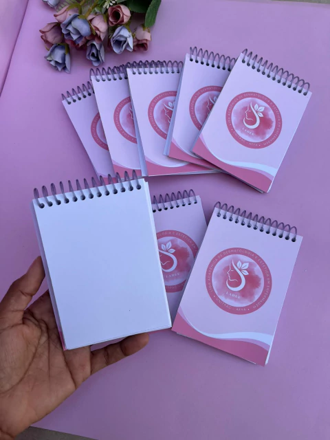 Mini Bloquinho Capa Mole – 25 unidades - comprar online