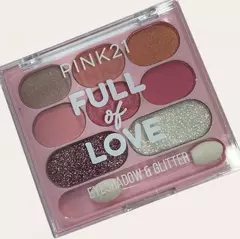 Sombra y glitter full love PINK21 - comprar online