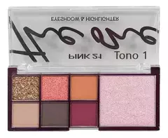 Imagen de Sombra + iluminador the one -Pink 21-
