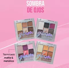 Paleta sombras GLAM -Pink 21- - comprar online