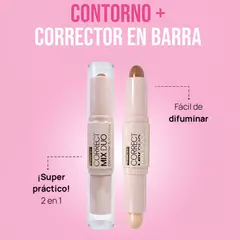 Corrector-contorno duo -Pink 21-