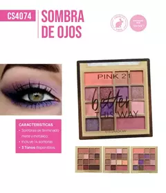 Paleta sombras Better this way -Pink 21- - ZIBÁ INSUMOS