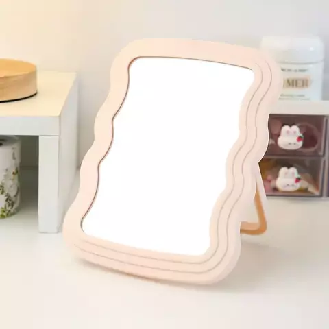 Espejo de Escritorio con Curvatura