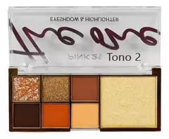 Sombra + iluminador the one -Pink 21-