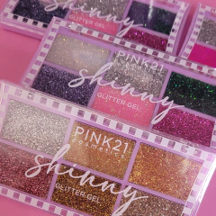 Sombra glitter Shinny PINK21