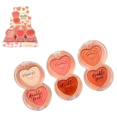Rubor corazon Love double Pink21 - comprar online