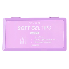 Caja tips almendra 600u -City Girl- - tienda online