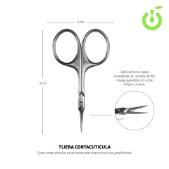 Tijera ultra fina -Cherimoya-