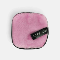 ESPONJA DE TELA PARA LIMPIEZA FACIAL -CITY GIRL- - comprar online