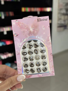 Dijes apliques cristales Eloise - comprar online