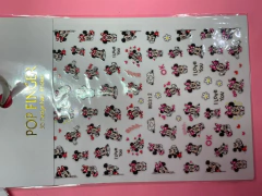 Stickers personajes animados surtido