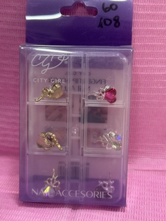Apliques mix formas City Girl (60108) surtido - tienda online