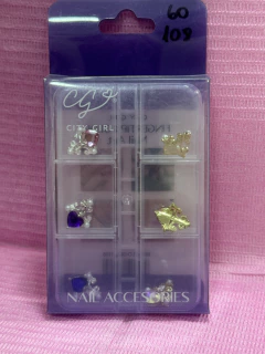 Apliques mix formas City Girl (60108) surtido