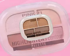 Iluminador + contorno -Pink21- - ZIBÁ INSUMOS