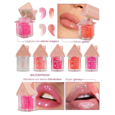 Brillo labial casita -TEI-