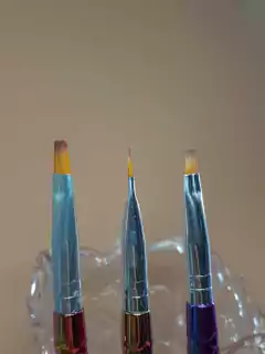 Pincel CHATO GEL cola de sirena