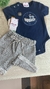 Conjunto Premium - Body com Bordado+ Short Elaborado na internet