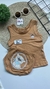 Conjunto de Bebê - Camiseta + Tapa Fralda - Tamanho P -Menino e Menina na internet