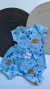 Conjunto de Bebê Menino Kiko Baby - Estampado/ Azul claro - comprar online