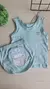 Conjunto de Bebê - Camiseta + Tapa Fralda - Tamanho P -Menino e Menina