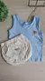 Conjunto de Bebê - Camiseta + Tapa Fralda - Tamanho P -Menino e Menina - loja online