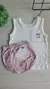 Conjunto de Bebê - Camiseta + Tapa Fralda - Tamanho P -Menino e Menina - loja online