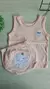 Conjunto de Bebê - Camiseta + Tapa Fralda - Tamanho M - Menino e Menina - Vila do Bebê