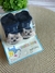 Meia Pantufa de Bebê 3D com Bichinhos Gatinho Marrom