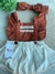 Romper Jardineira com Saia Bebê Menina Moana
