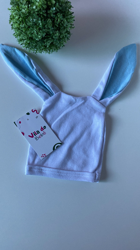 Touca de Bebê Temática - Coelinho / Azul - comprar online