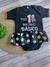 Body Temático Meu Primeiro Pretinho Básico - Bebê Menina - Mesversário