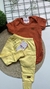 Conjunto de Bebê - Body + Calça - Menino e Menina - Tamanho P - loja online