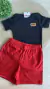 Conjunto de Bebê Body + Short - Tam M - Vila do Bebê
